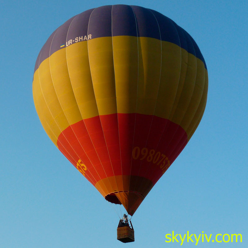 Подарочный сертификат полет на шаре Васильков