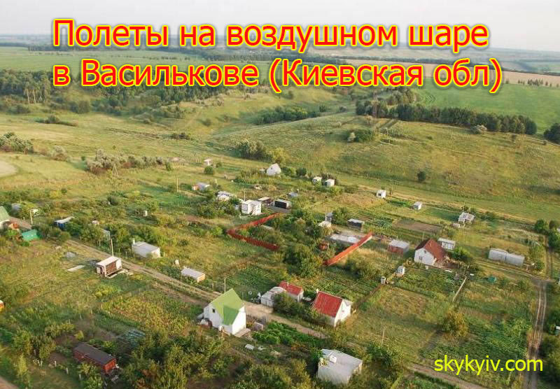 Полет на воздушном шаре Васильков