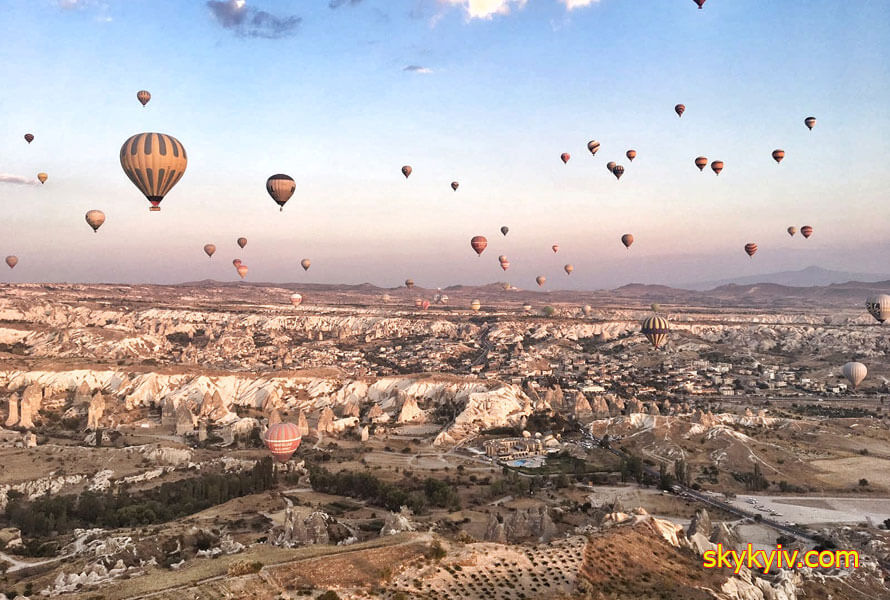 Полеты на воздушном шаре в Каппадокии