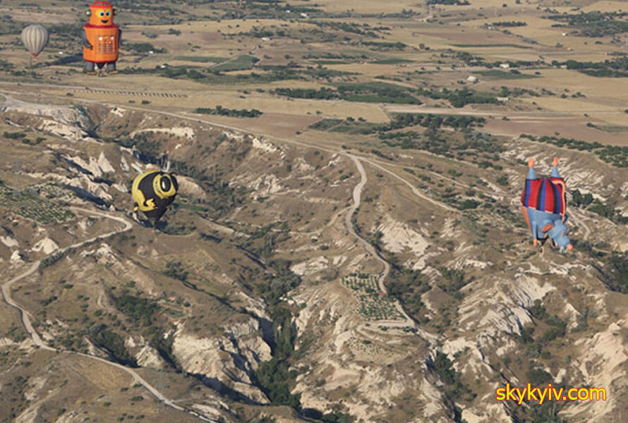 Полеты на воздушном шаре Турция