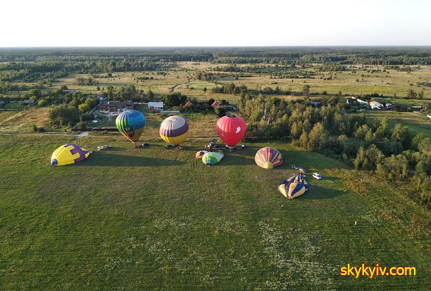 Фестиваль воздушных шаров Макаровский р-н